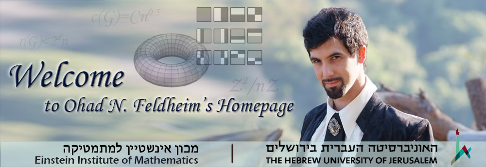 Ohad Feldheim's Homepage